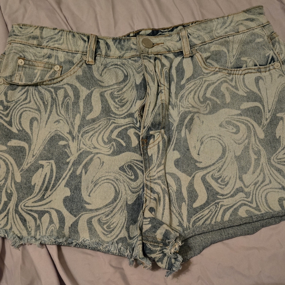 Aqua shorts